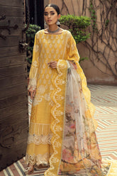 3-Pc Embroidered Unstitched Signature Eid Collection ED-01